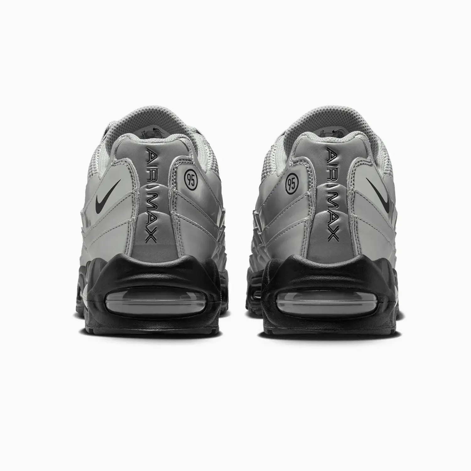 Men's Air Max 95 SE Big Bubble "Total 90 Metallic Silver" - Image 6