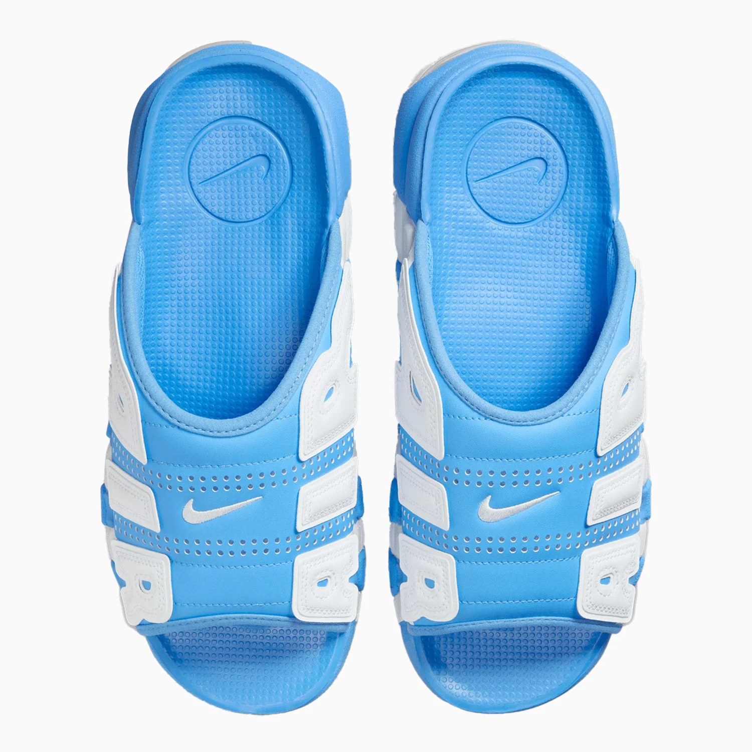 Men's Air More Uptempo "UNC" Slides - Image 2