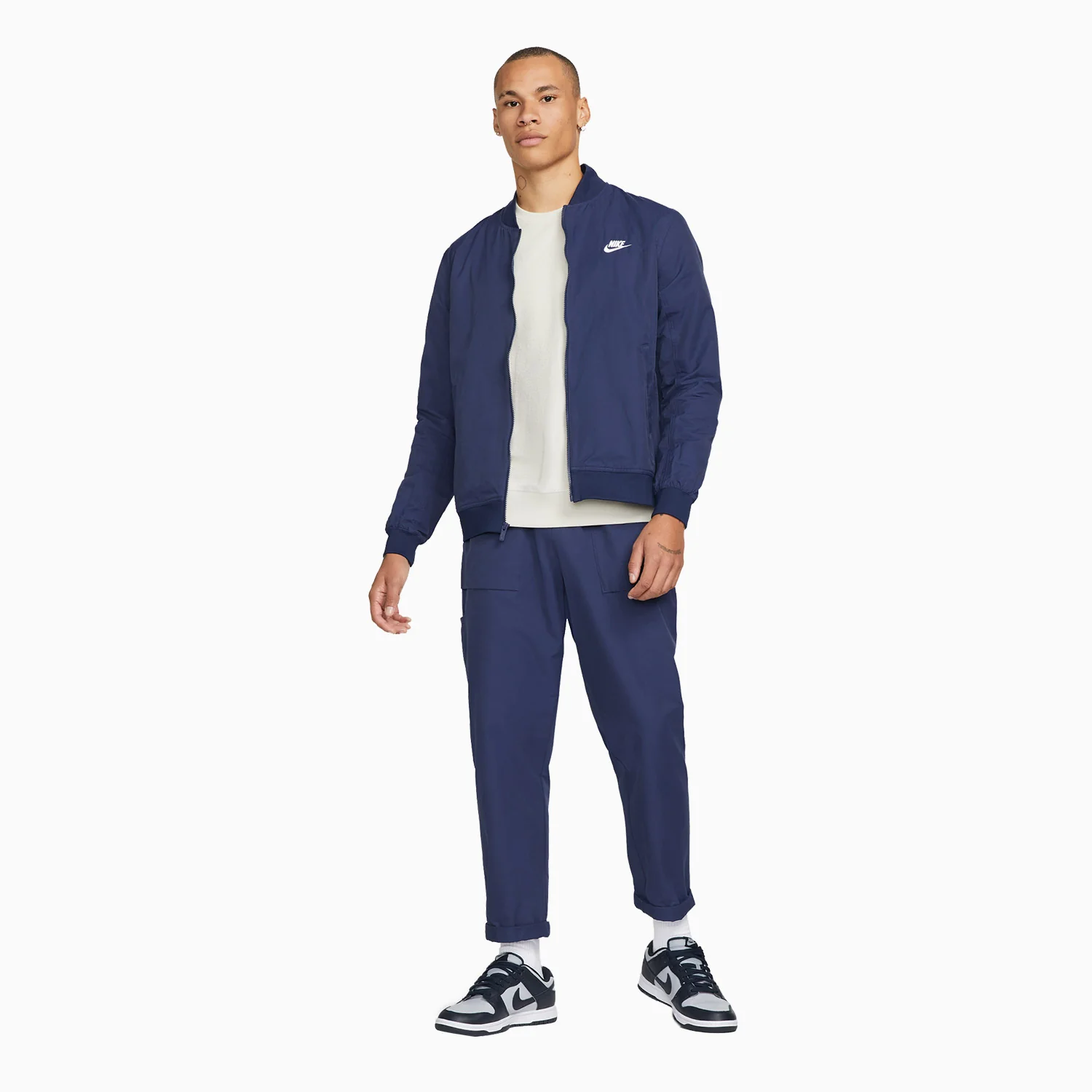 Men's Sportswear Sport Essentials Unlined Bomber Jacket - Image 3