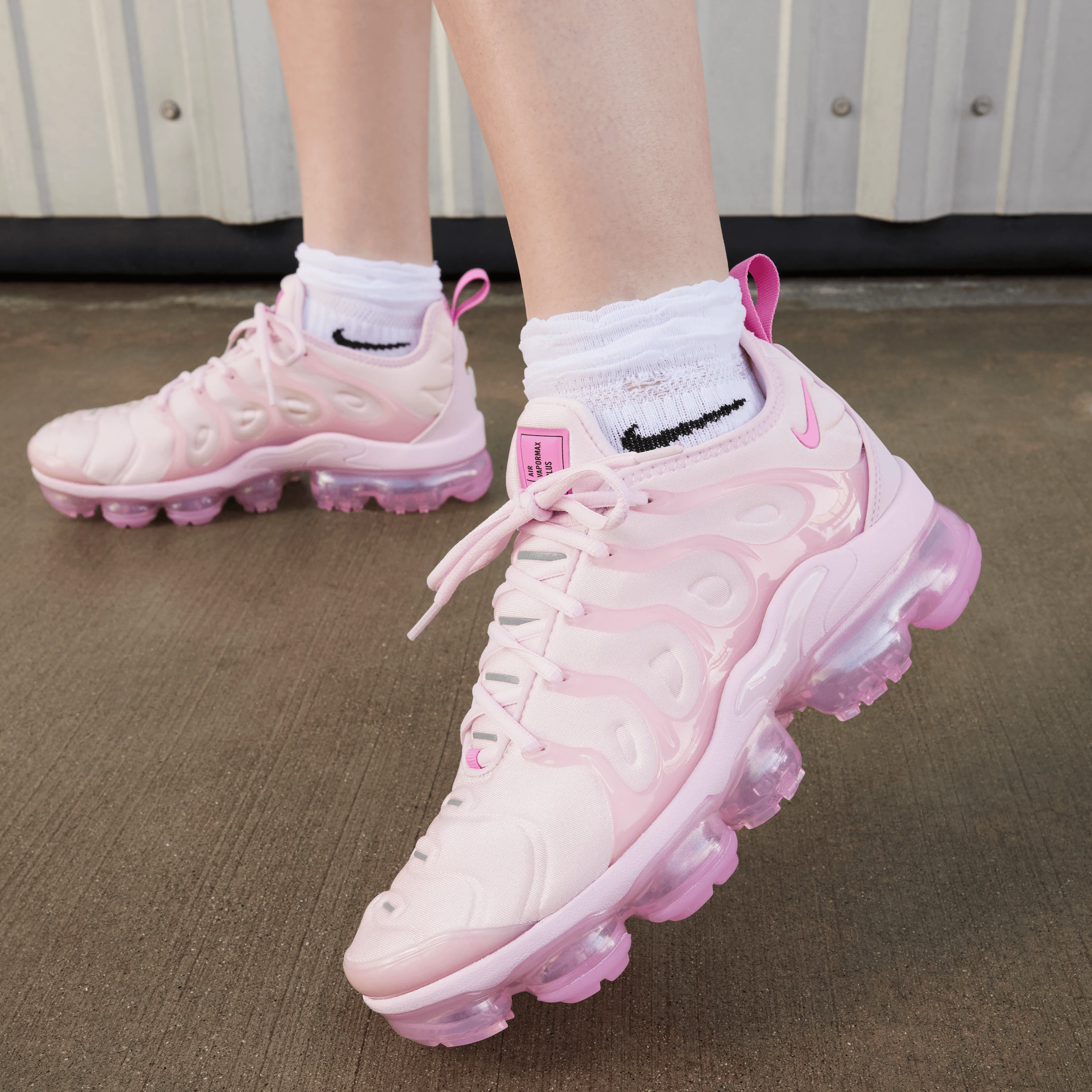 Women's Air Vapormax Plus "Pink Foam" - Image 5