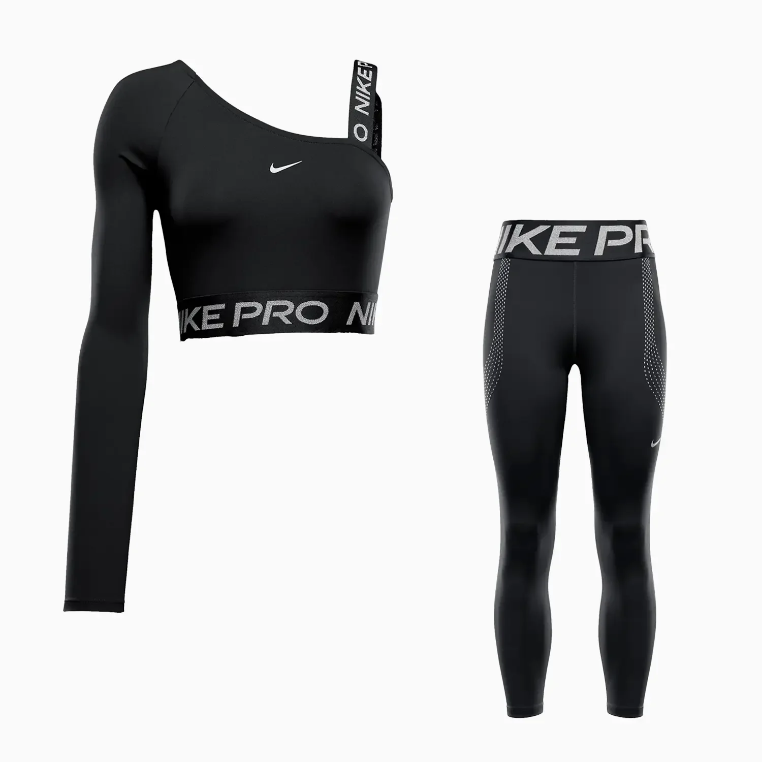 Women's Pro Shine Dri-FIT Outfit - Image 3