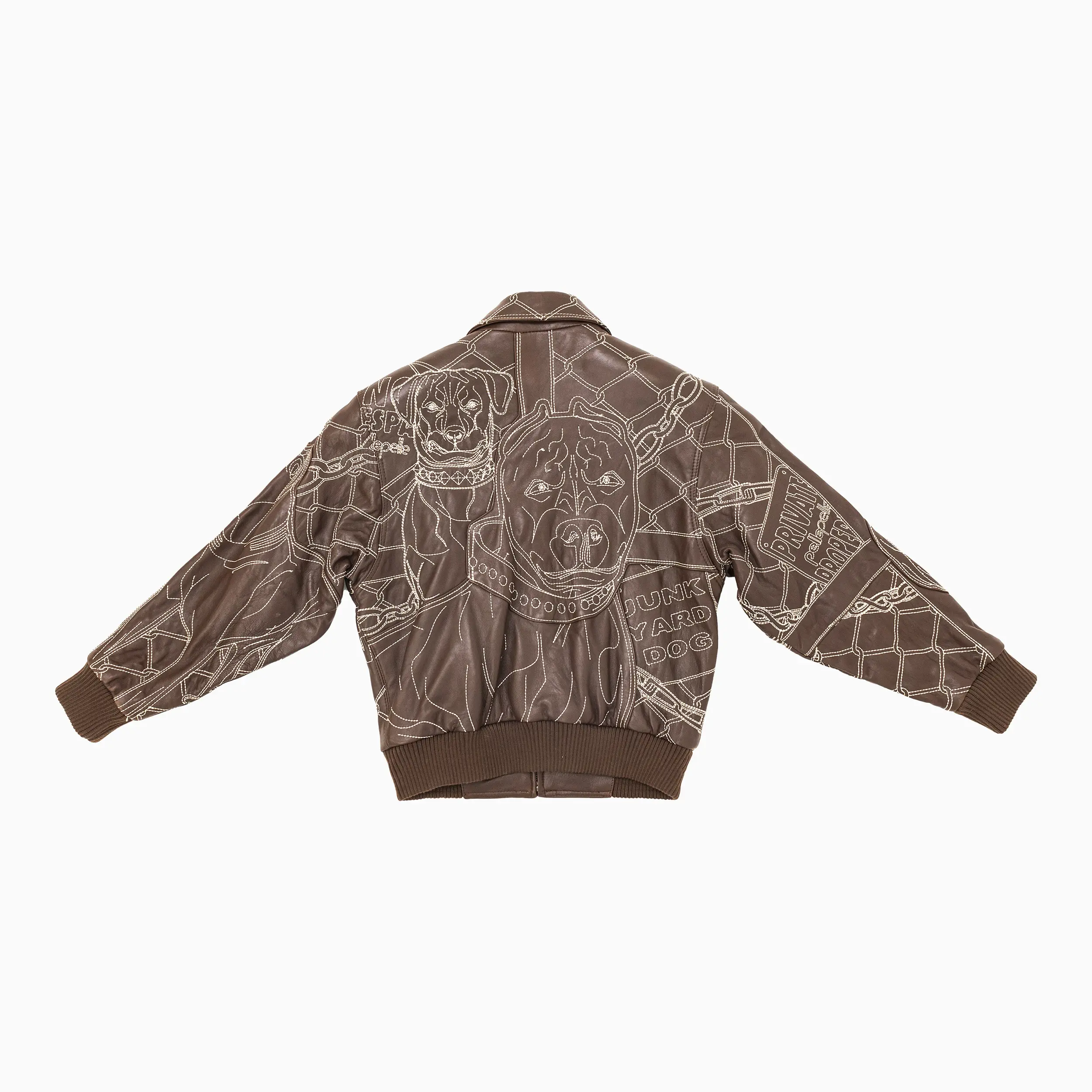 Kid's Burnish Leather Jacket - Image 2