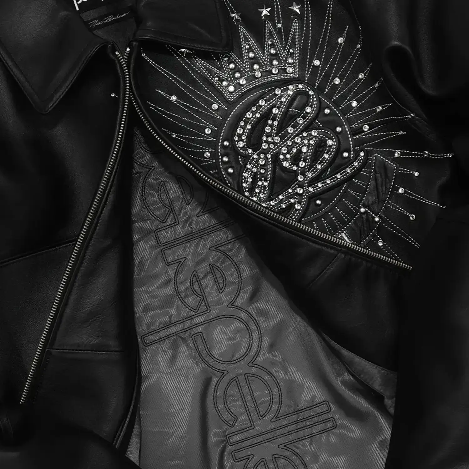 Men's 46th Anniversary Leather Jacket - Image 5