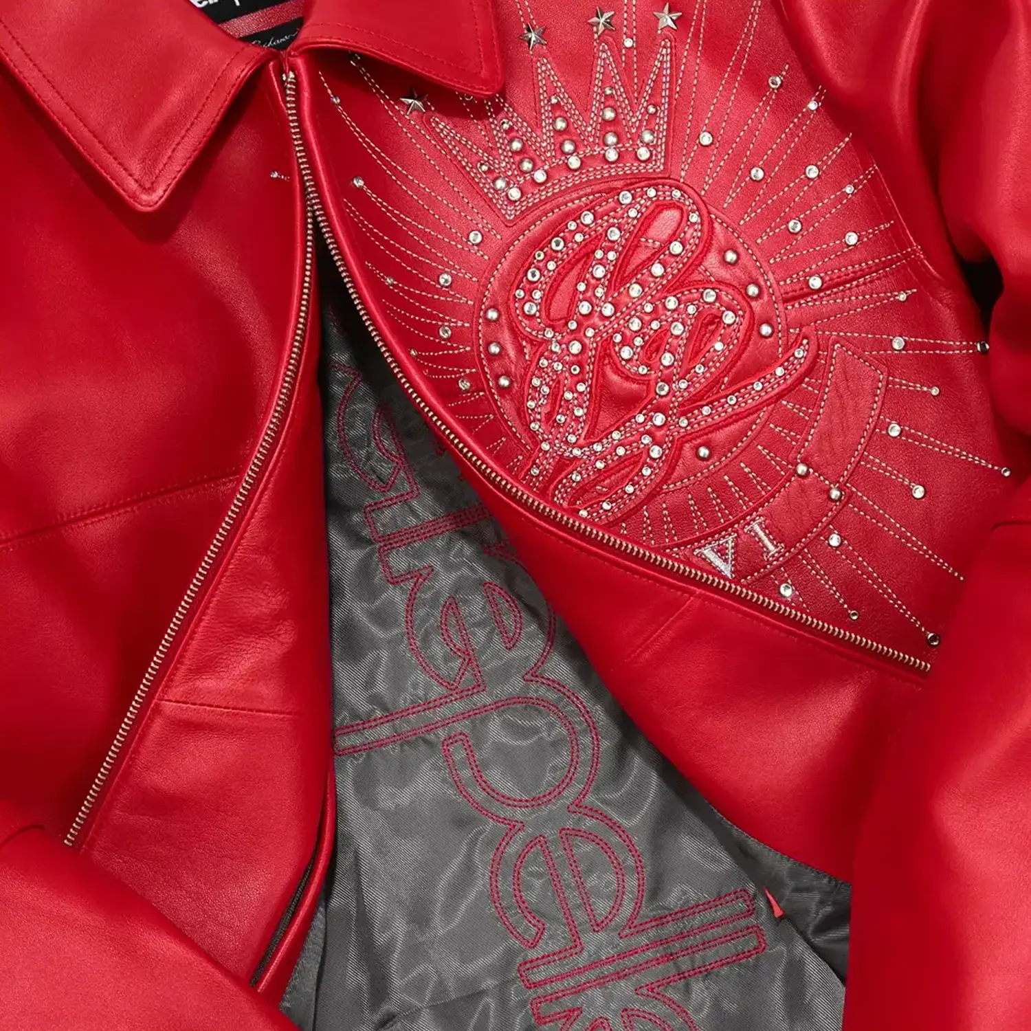 Men's 46th Anniversary Leather Jacket - Image 5
