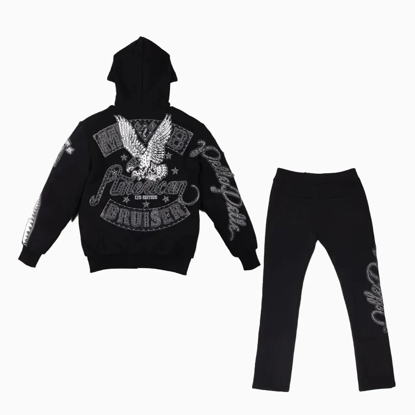 Men's Bruiser Hoodie And Jogger Outfit - Image 2