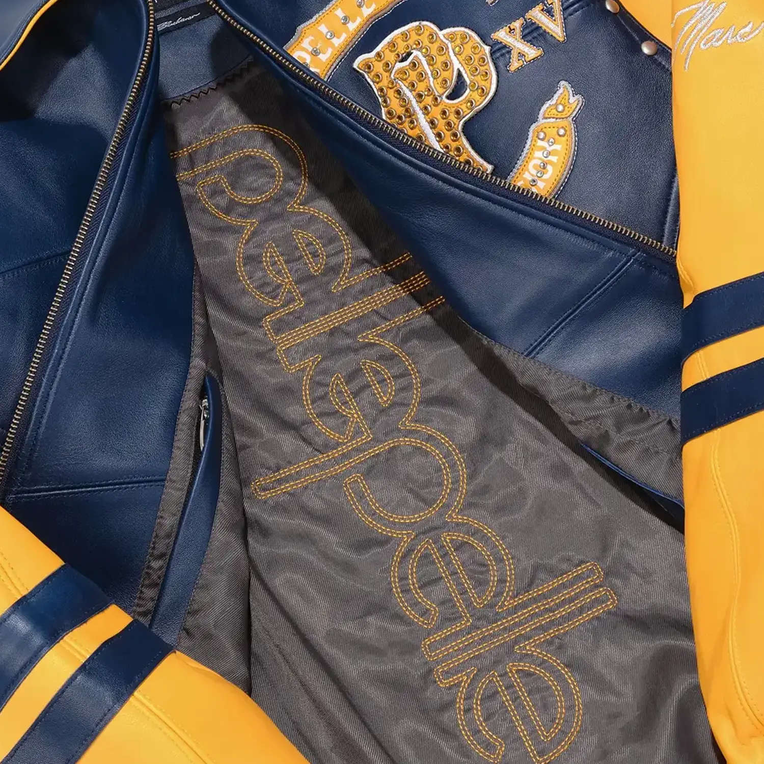 Men's Panther Leather Jacket - Image 5