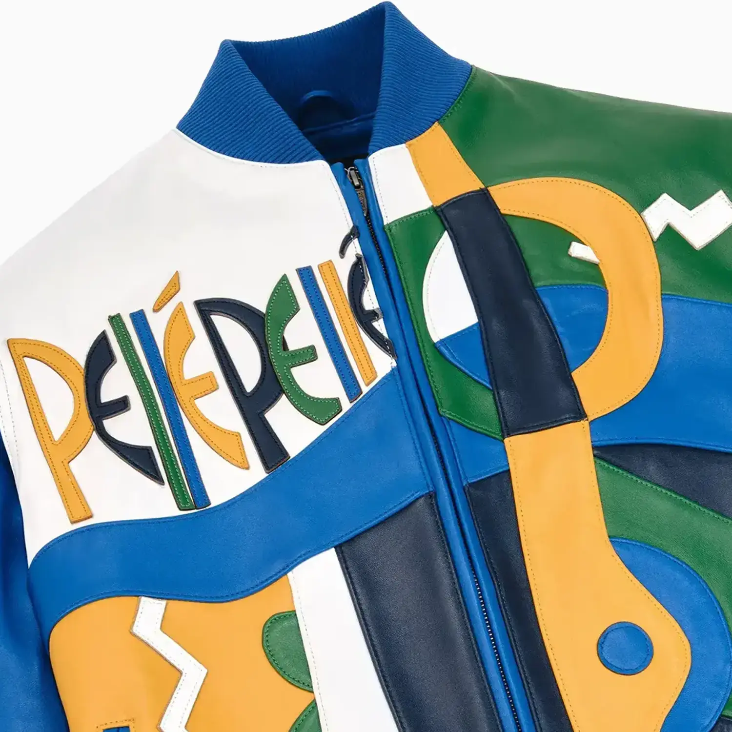Men's Picasso Plush Leather Jacket - Image 4