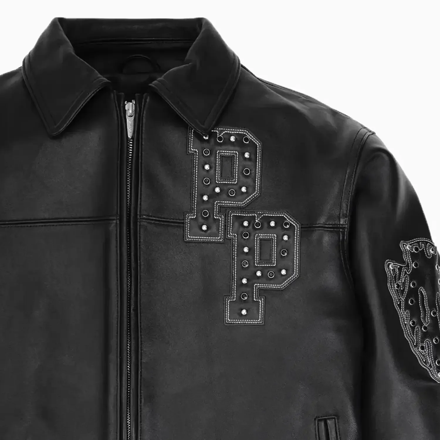 Men's Renegades Leather Jacket - Image 4