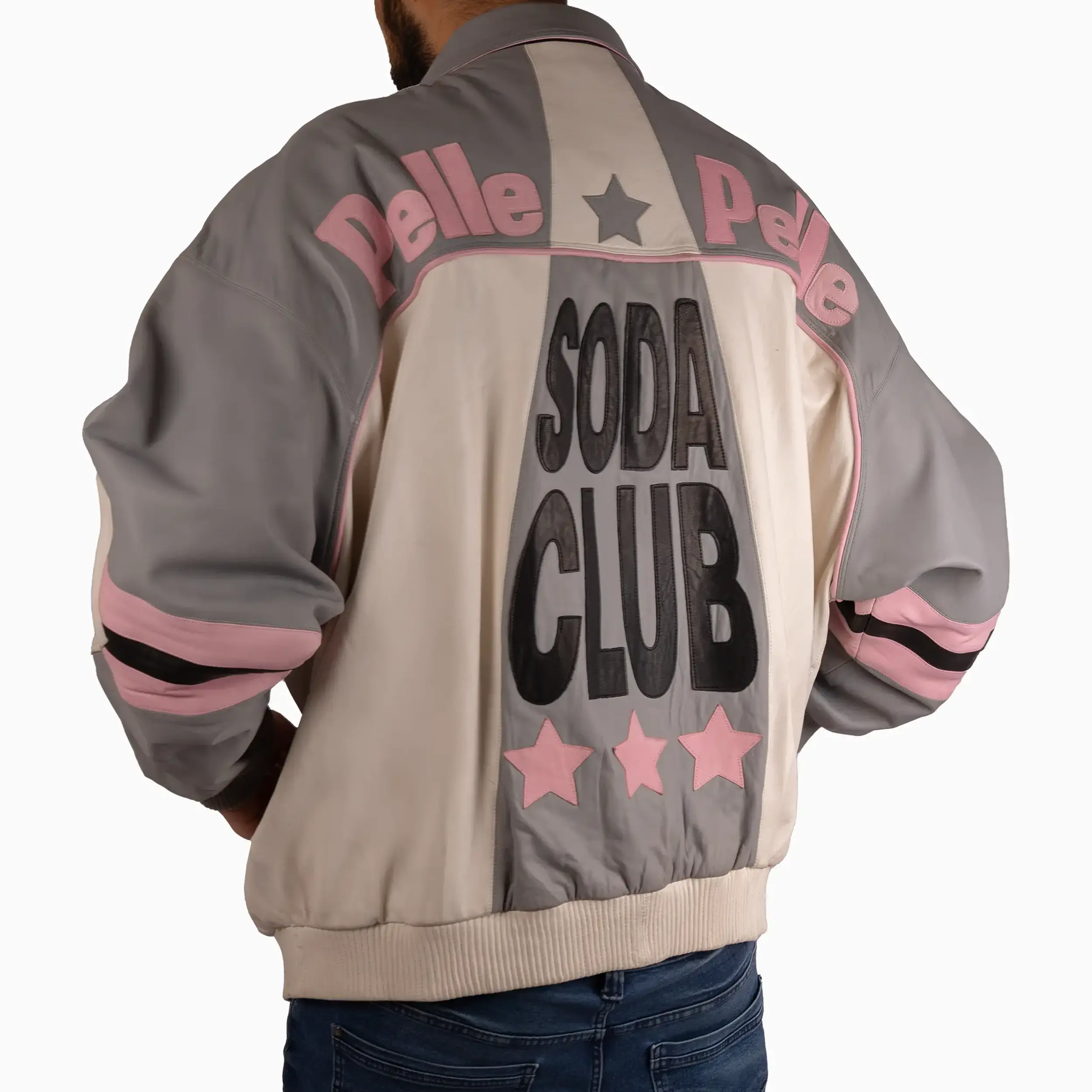 Men's Soda Club Leather Jacket - Image 5