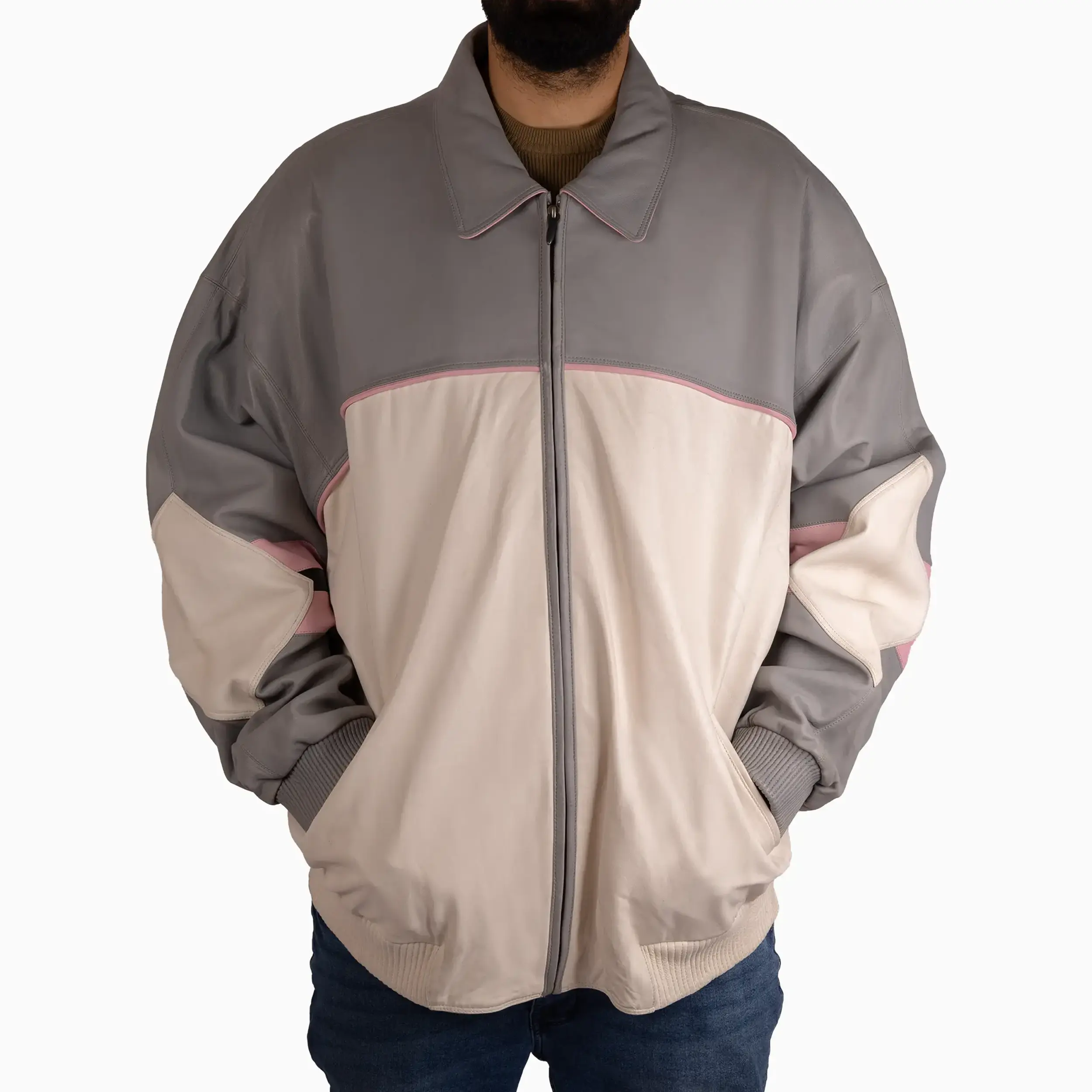 Men's Soda Club Leather Jacket - Image 6