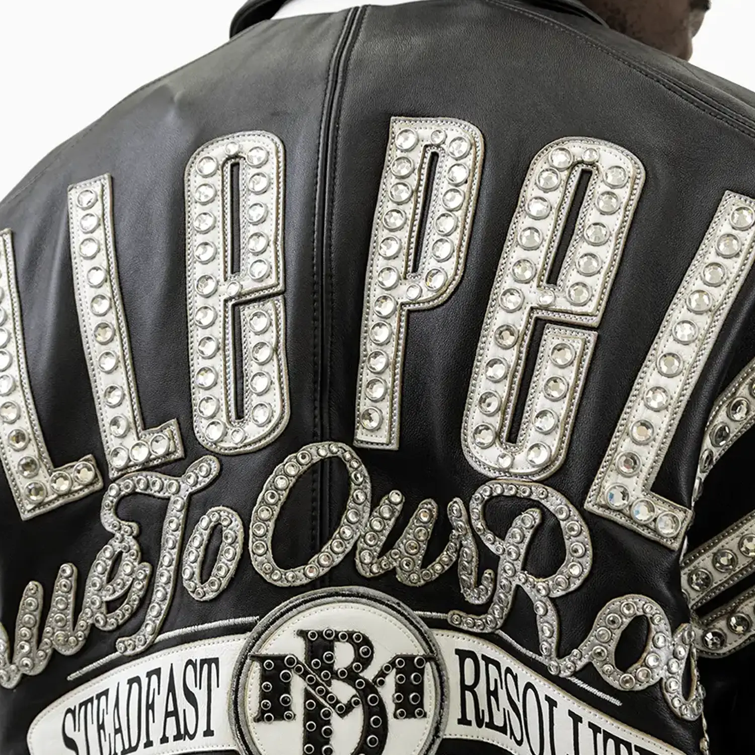 Men's True To Our Roots Leather Jacket - Image 8