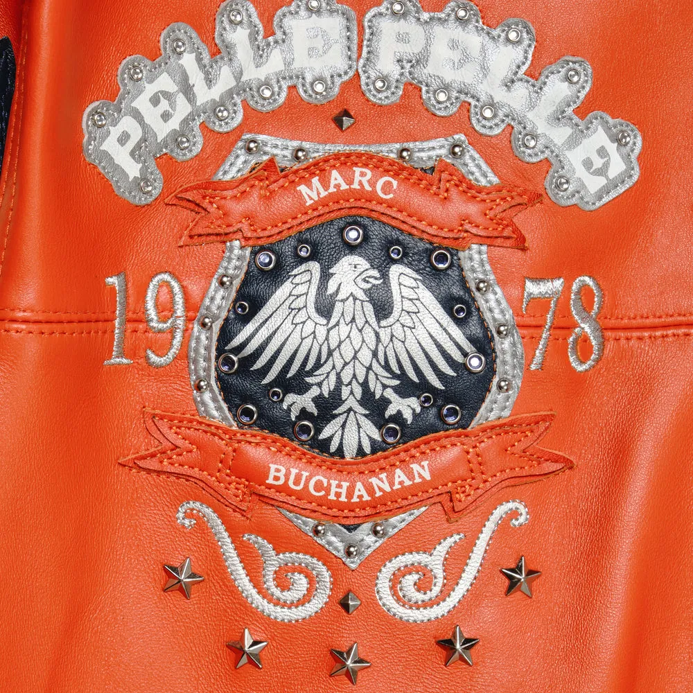 Men's World Famous Pelle Leather Jacket - Image 10