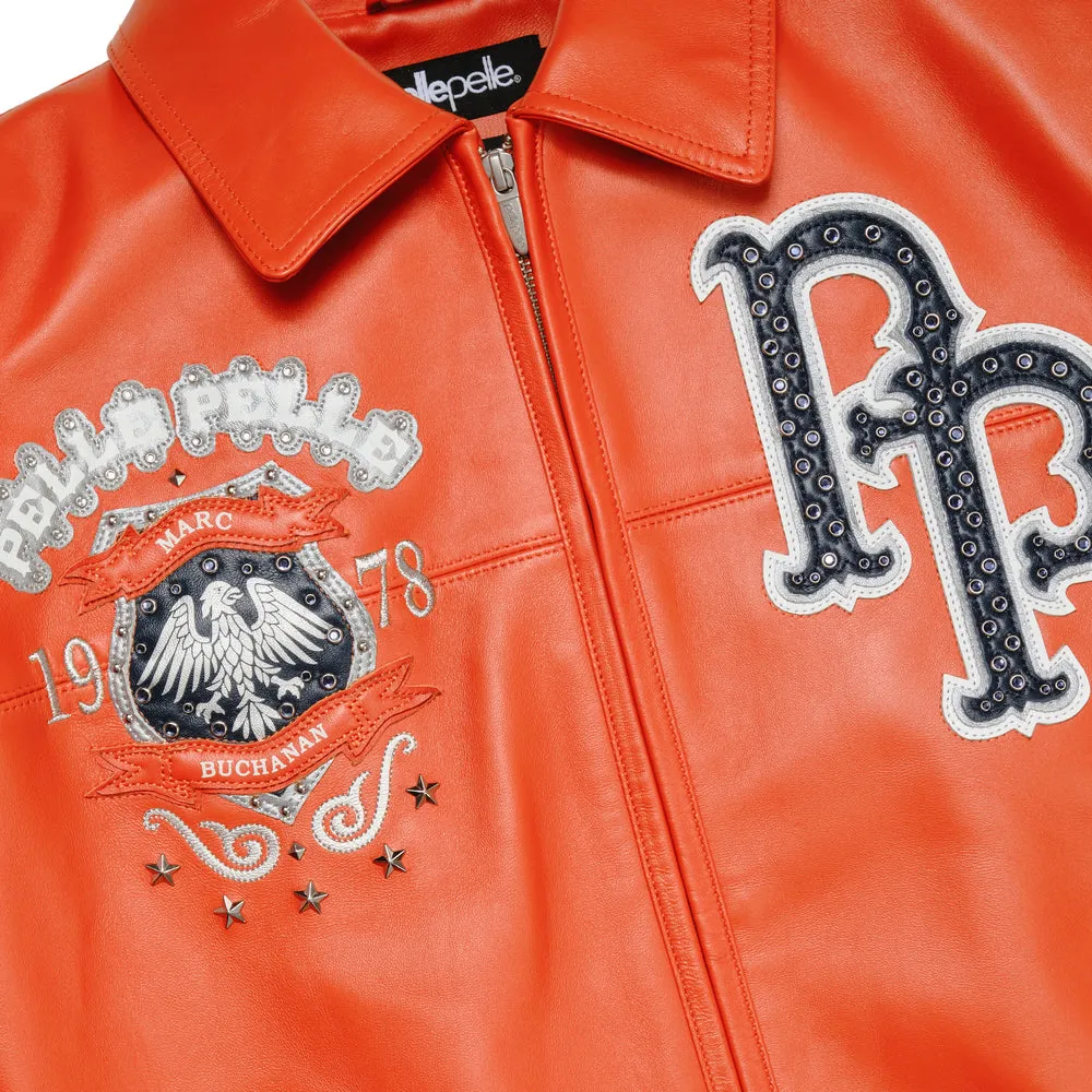Men's World Famous Pelle Leather Jacket - Image 7
