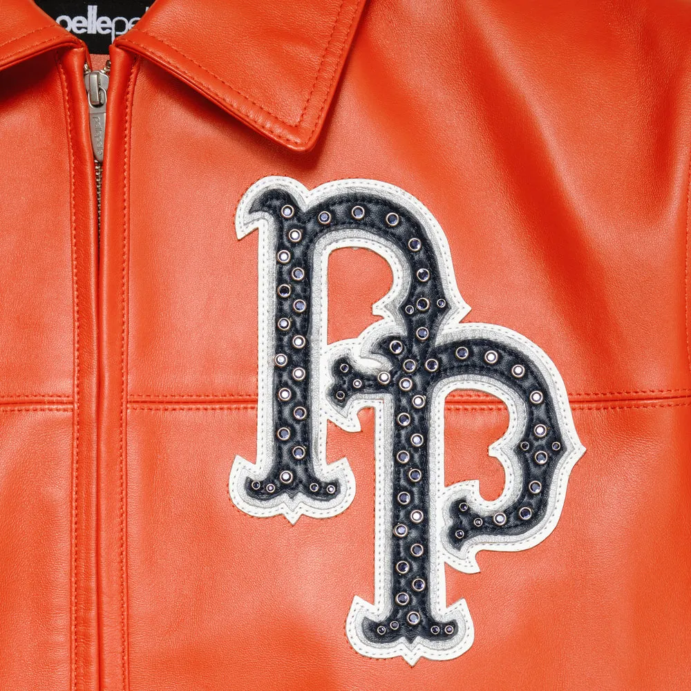 Men's World Famous Pelle Leather Jacket - Image 9