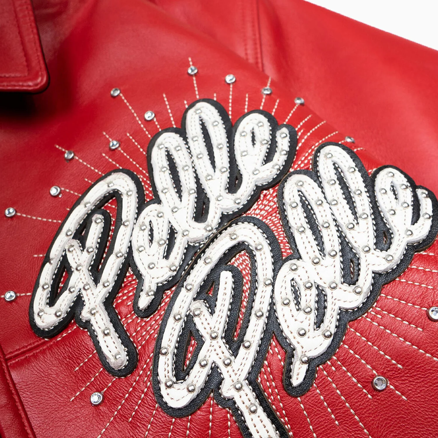 Men's World Famous Soda Club Leather Jacket - Image 4