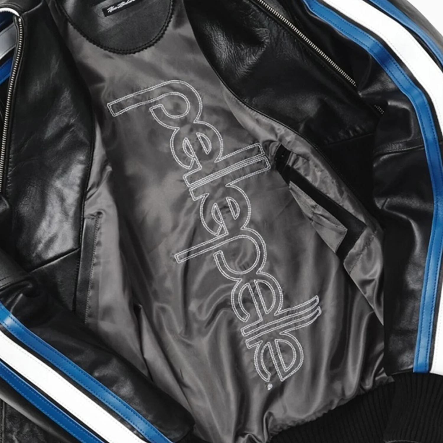 Men's World Tour Plush Leather Jacket - Image 9