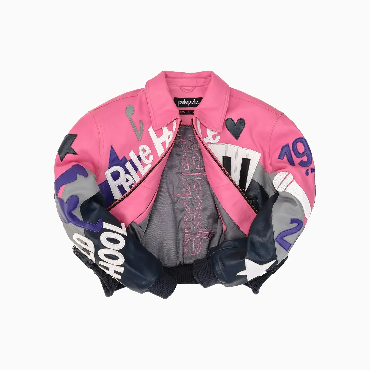Women's 50 Years Of Hip Hop Leather Jacket - Image 6