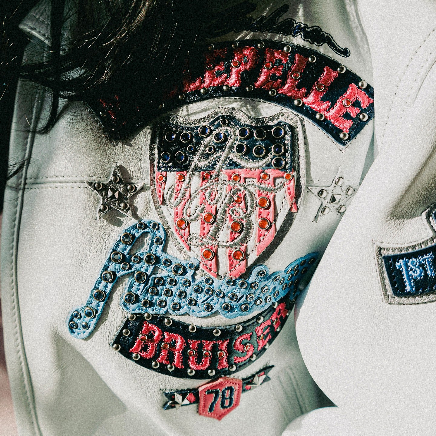 Women's American Bruiser Leather Jacket - Image 8