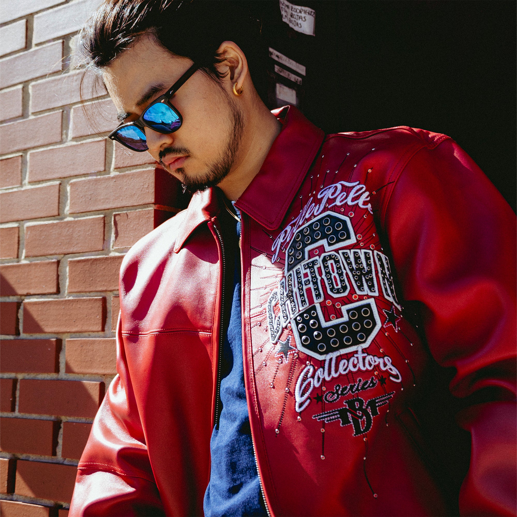 Pelle-Pelle X TB Men's Chi-Town Leather Jacket - Image 11