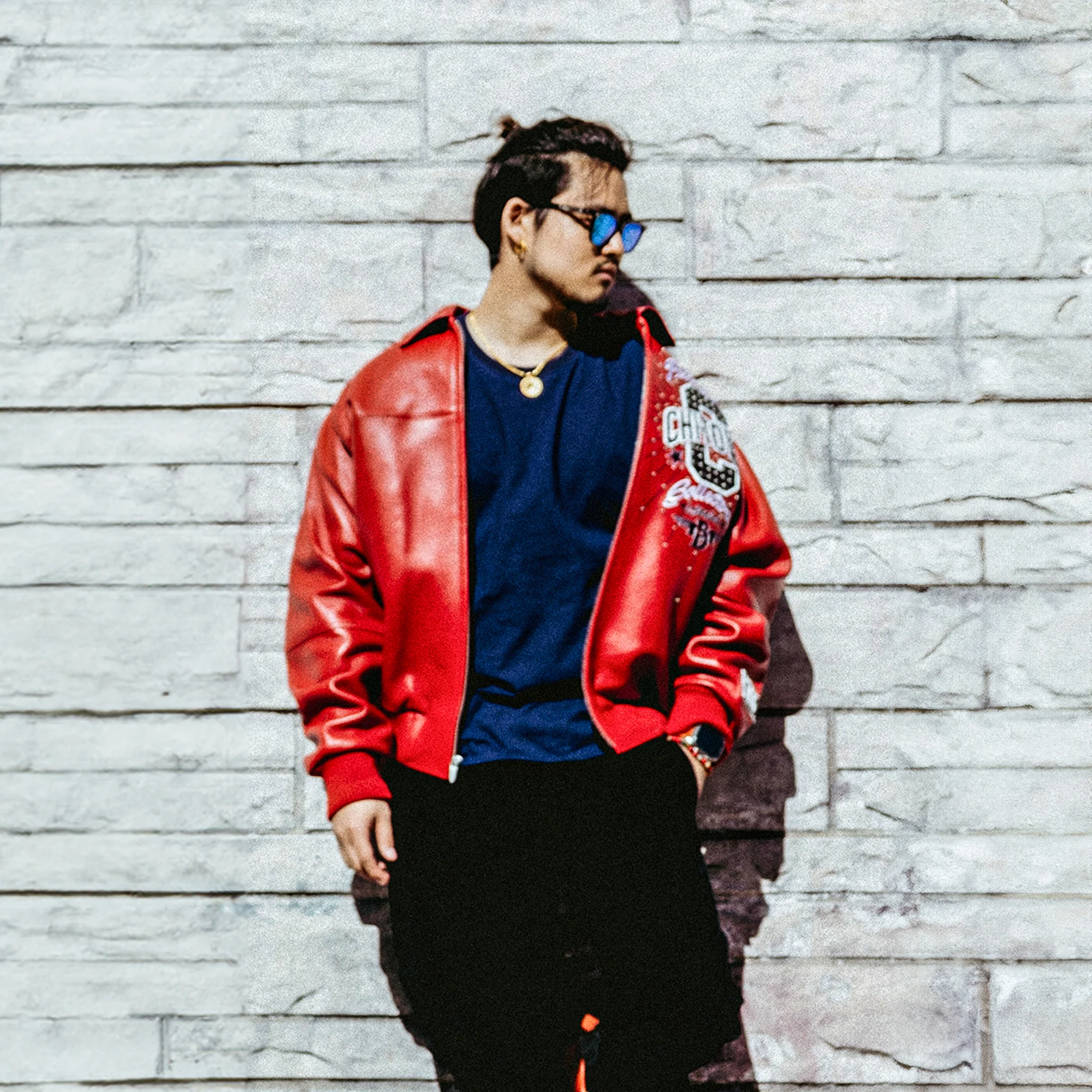 Pelle-Pelle X TB Men's Chi-Town Leather Jacket - Image 3