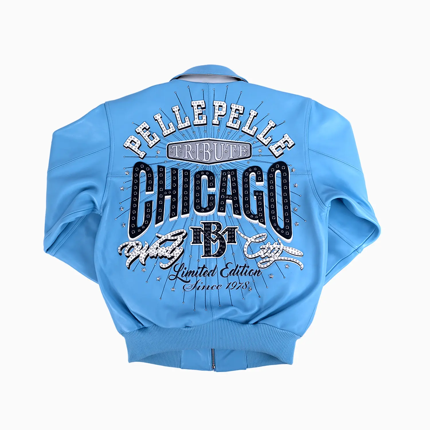 Pelle-Pelle X TB Men's Windy City Leather Jacket - Image 5
