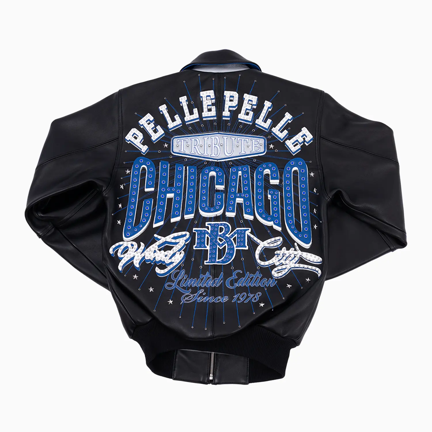 Pelle-Pelle X TB Men's Windy City Leather Jacket - Image 6