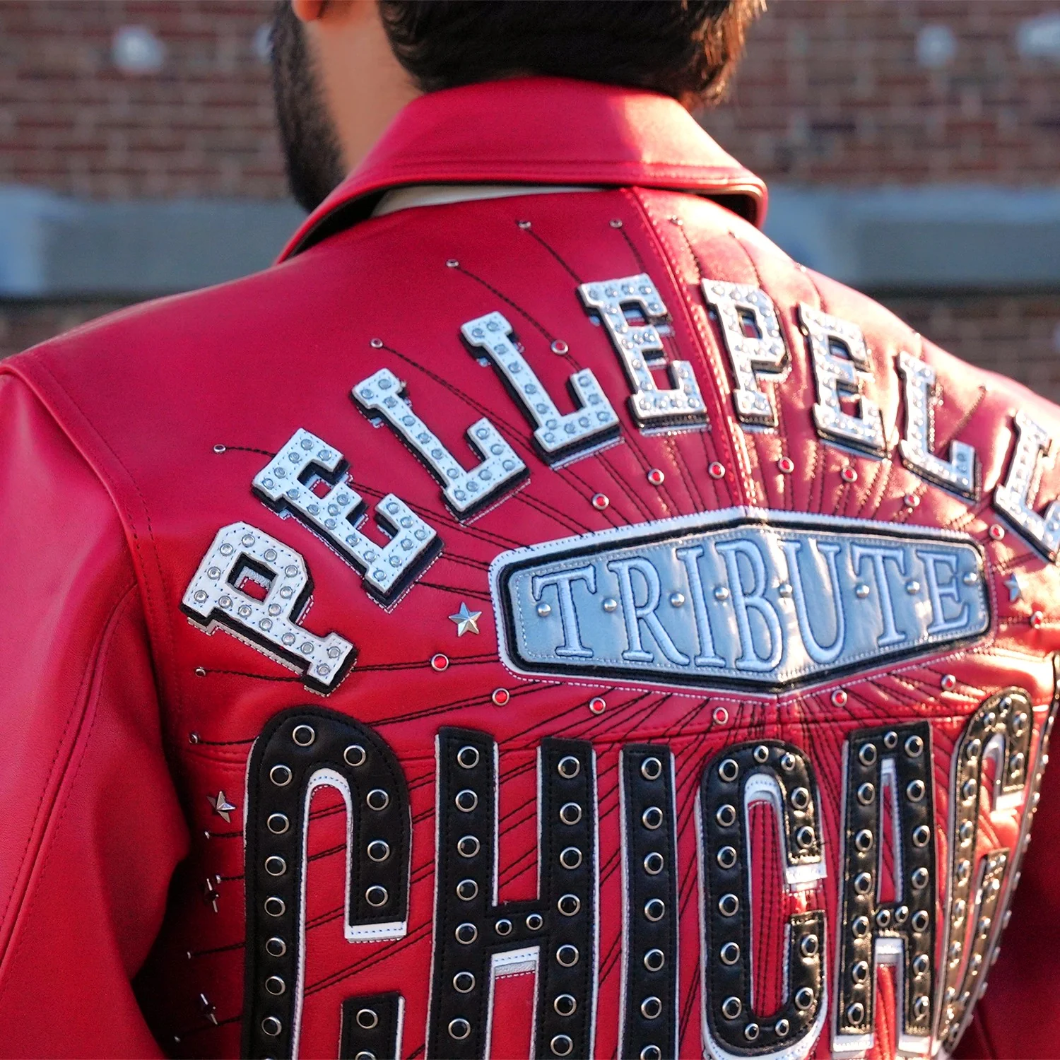 Pelle-Pelle X TB Men's Windy City Leather Jacket - Image 3