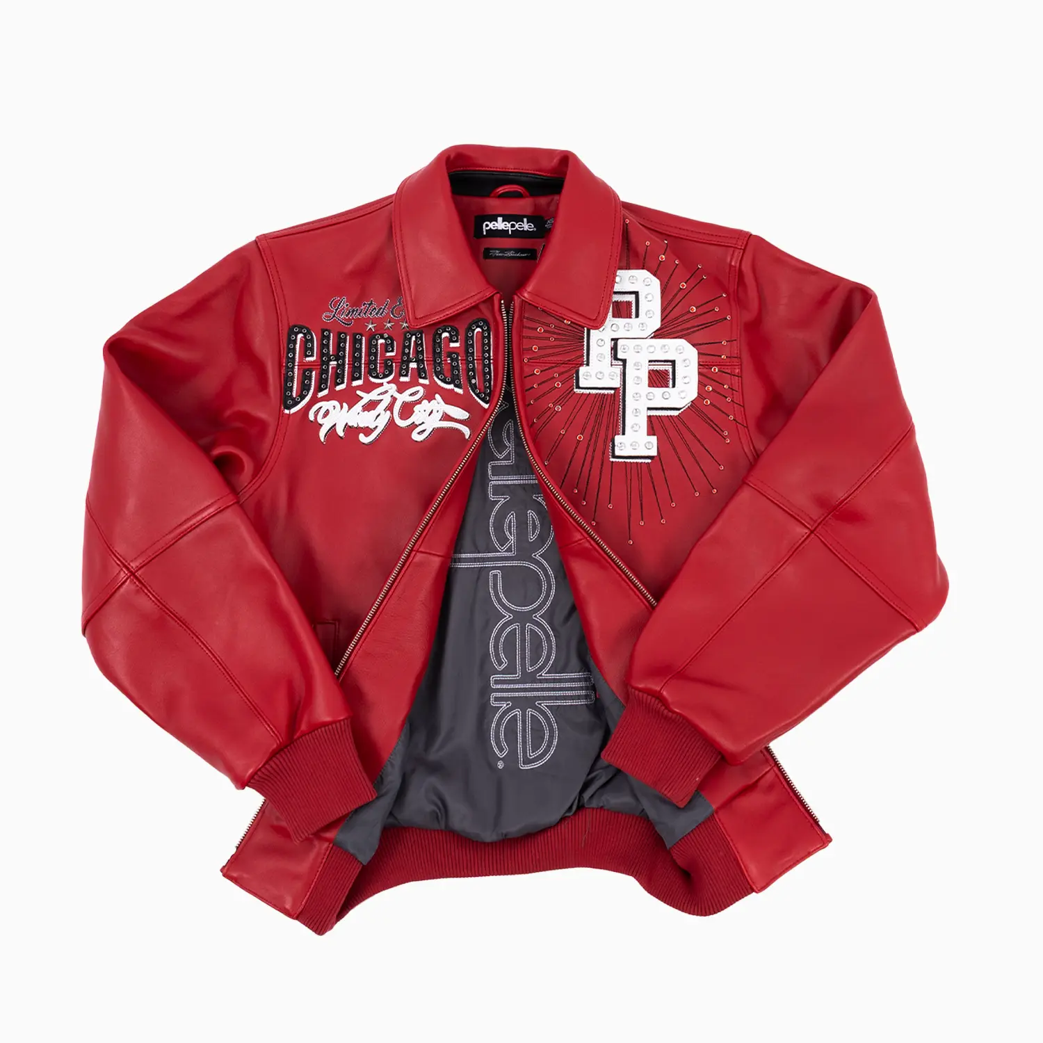 Pelle-Pelle X TB Men's Windy City Leather Jacket - Image 8