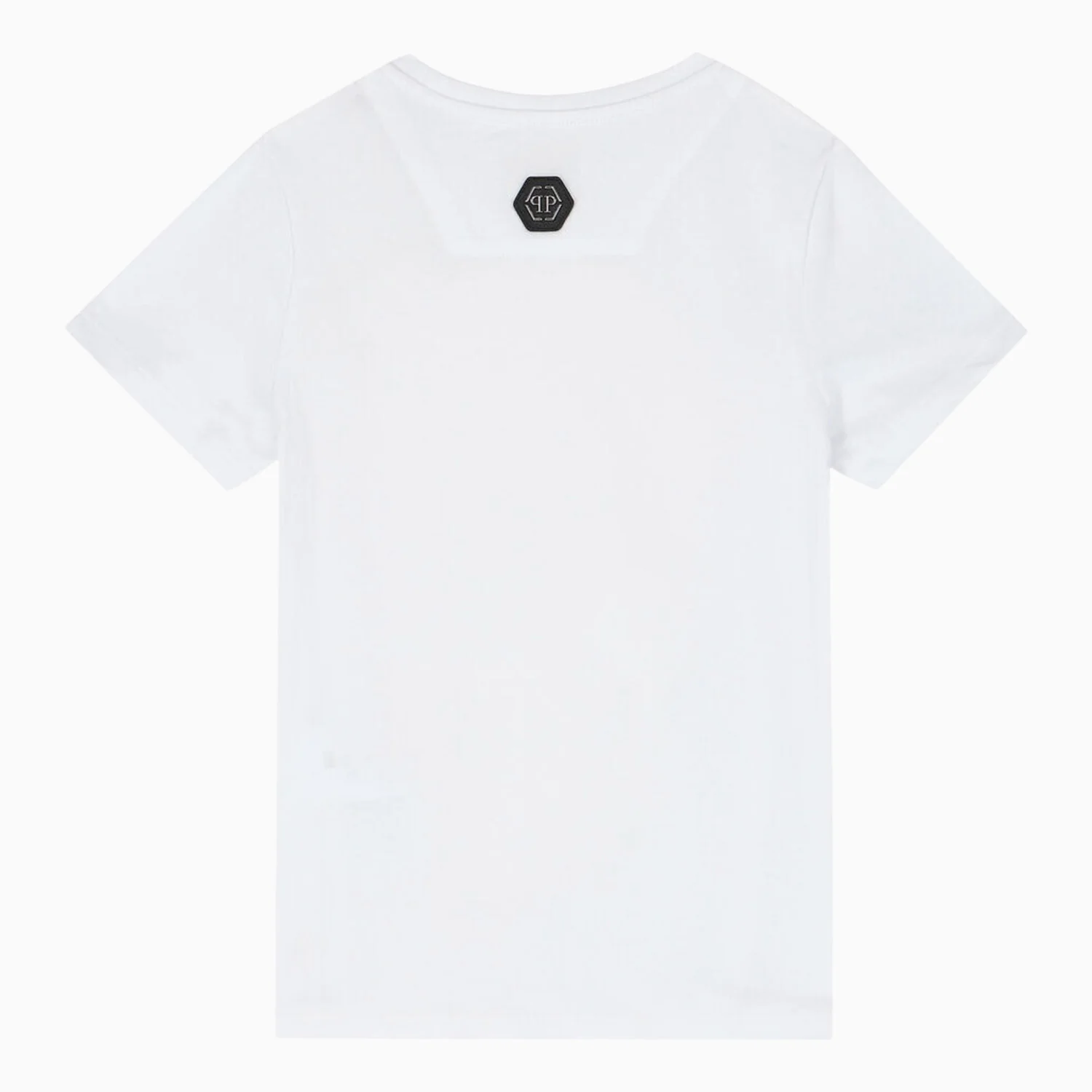 Kid's Rainbow Skull And Plein Short Sleeve T Shirt - Image 2