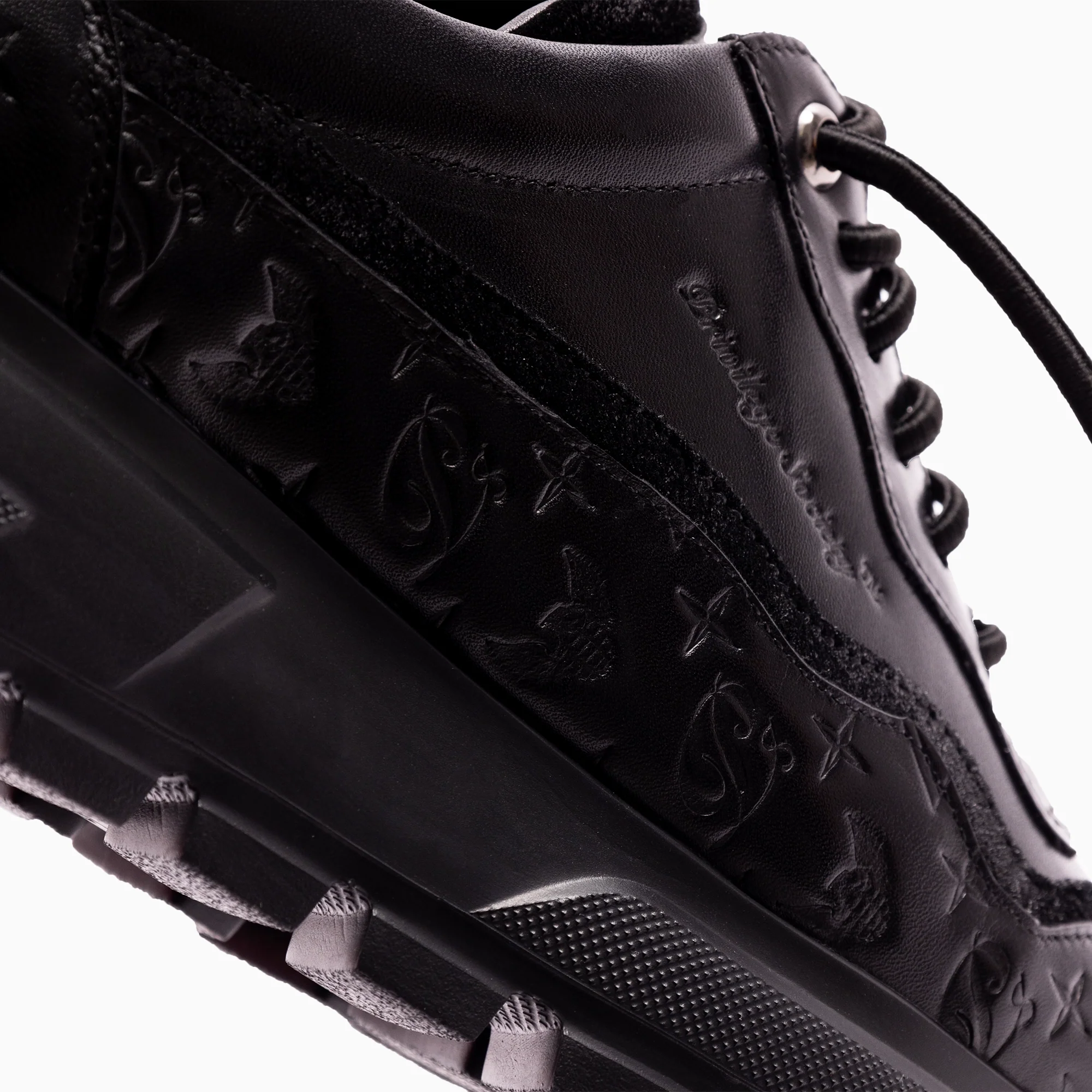 Men's Monogram Leather HC Sneaker - Image 10