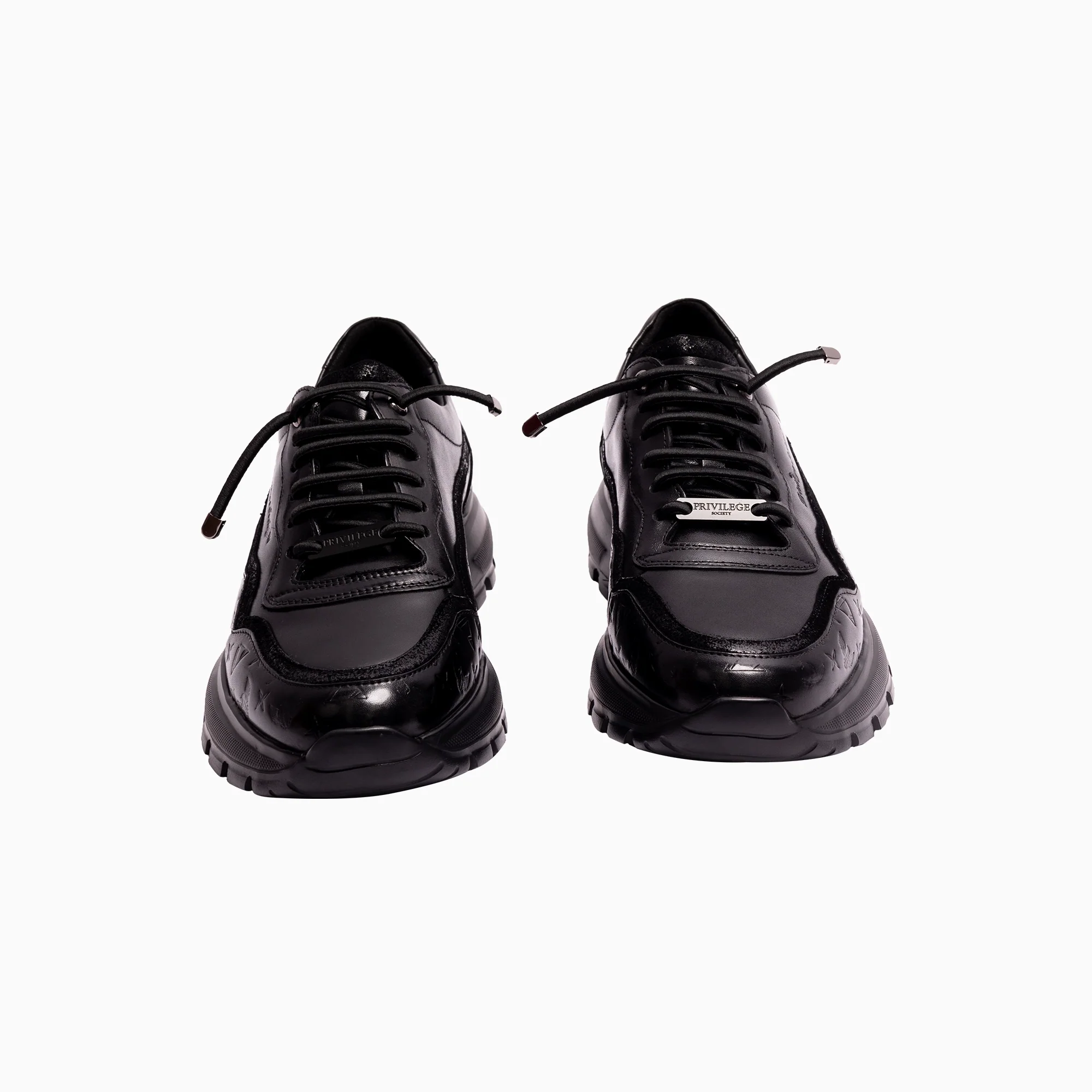 Men's Monogram Leather HC Sneaker - Image 8