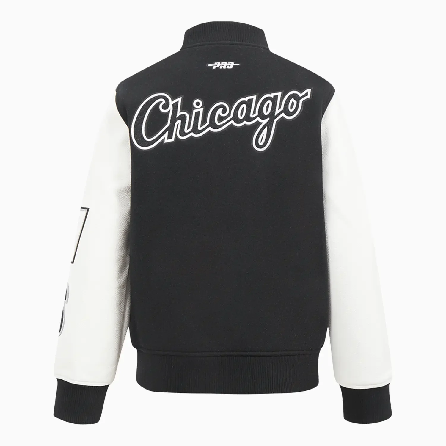 Kid's Chicago White Sox MLB Classic Wool Varsity Jacket - Image 2