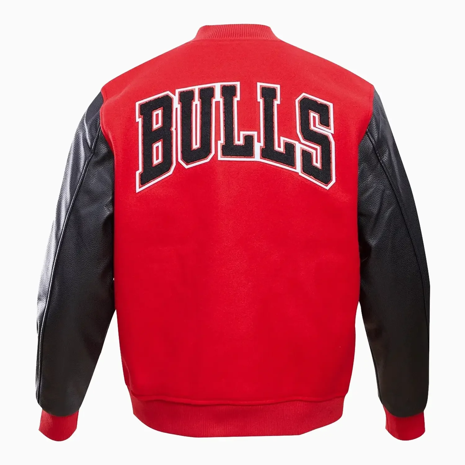 Men's Chicago Bulls Logo Varsity Jacket - Image 2