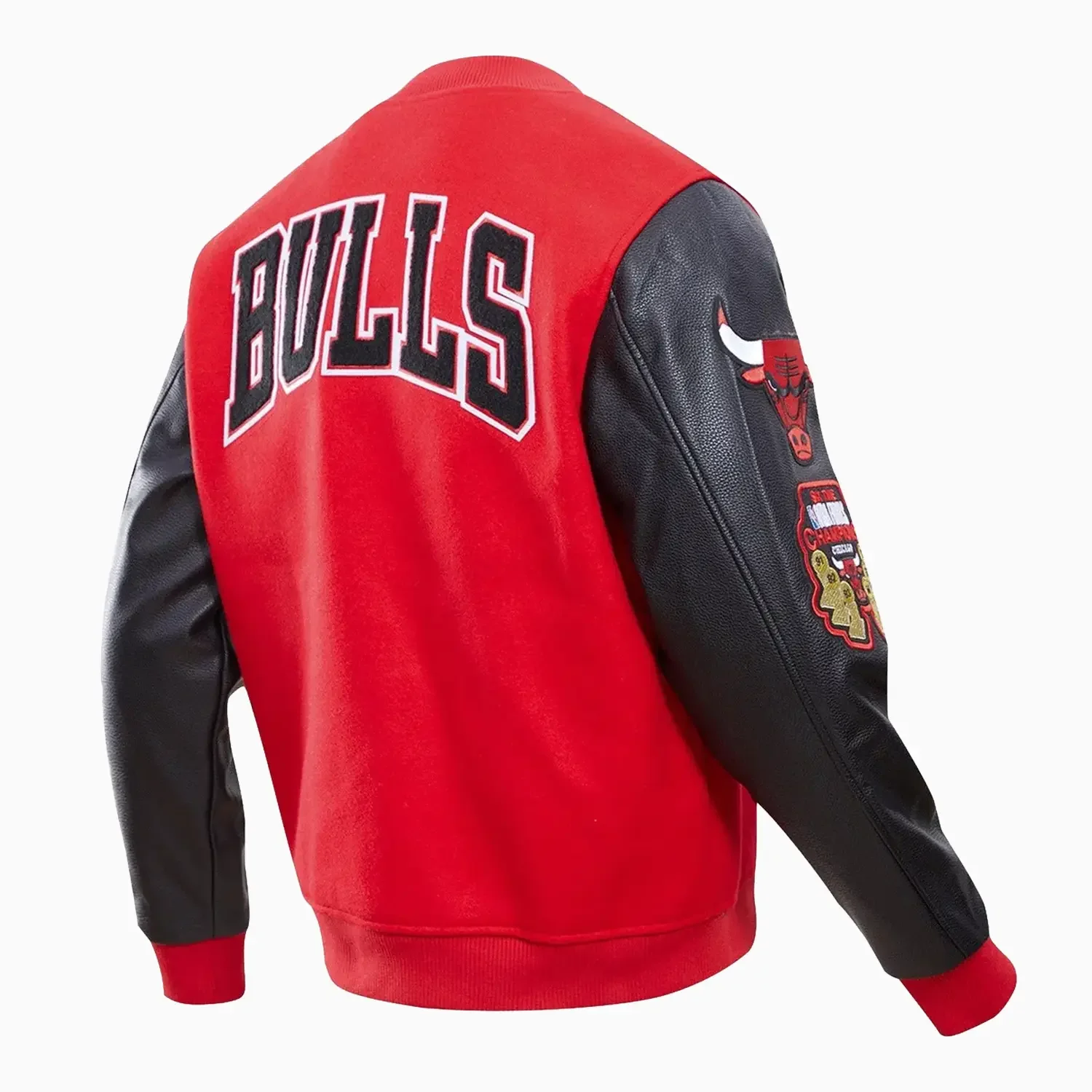 Men's Chicago Bulls Logo Varsity Jacket - Image 4