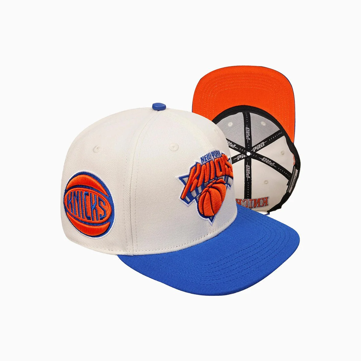 Men's New York Knicks NBA Logo Wool Snapback - Image 2