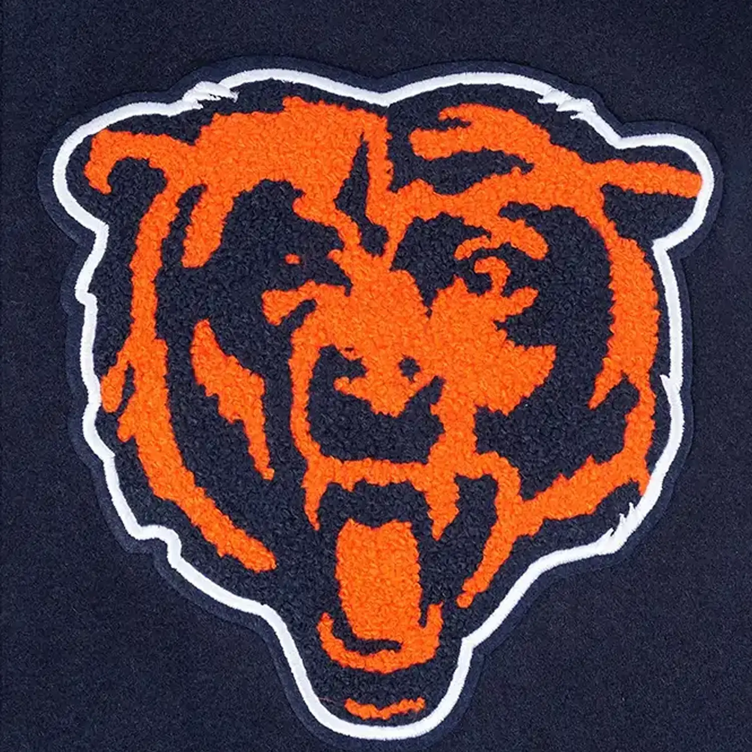 Men's NFL Chicago Bears Rib Wool Varsity Jacket - Image 5