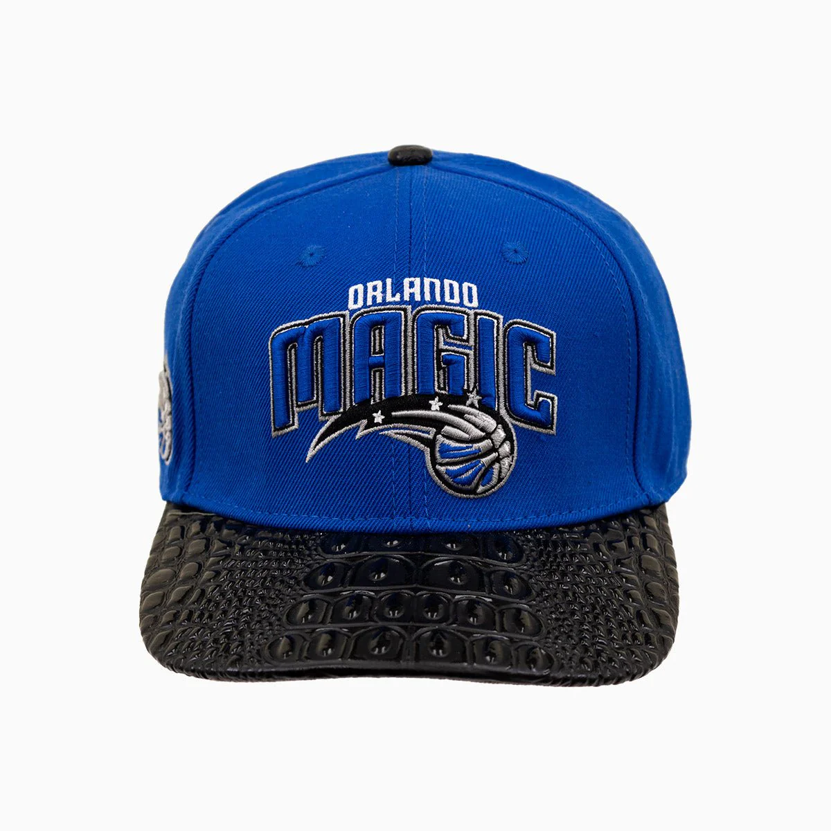 Orlando Magic NBA Leather Visor Wool Snapback Hat