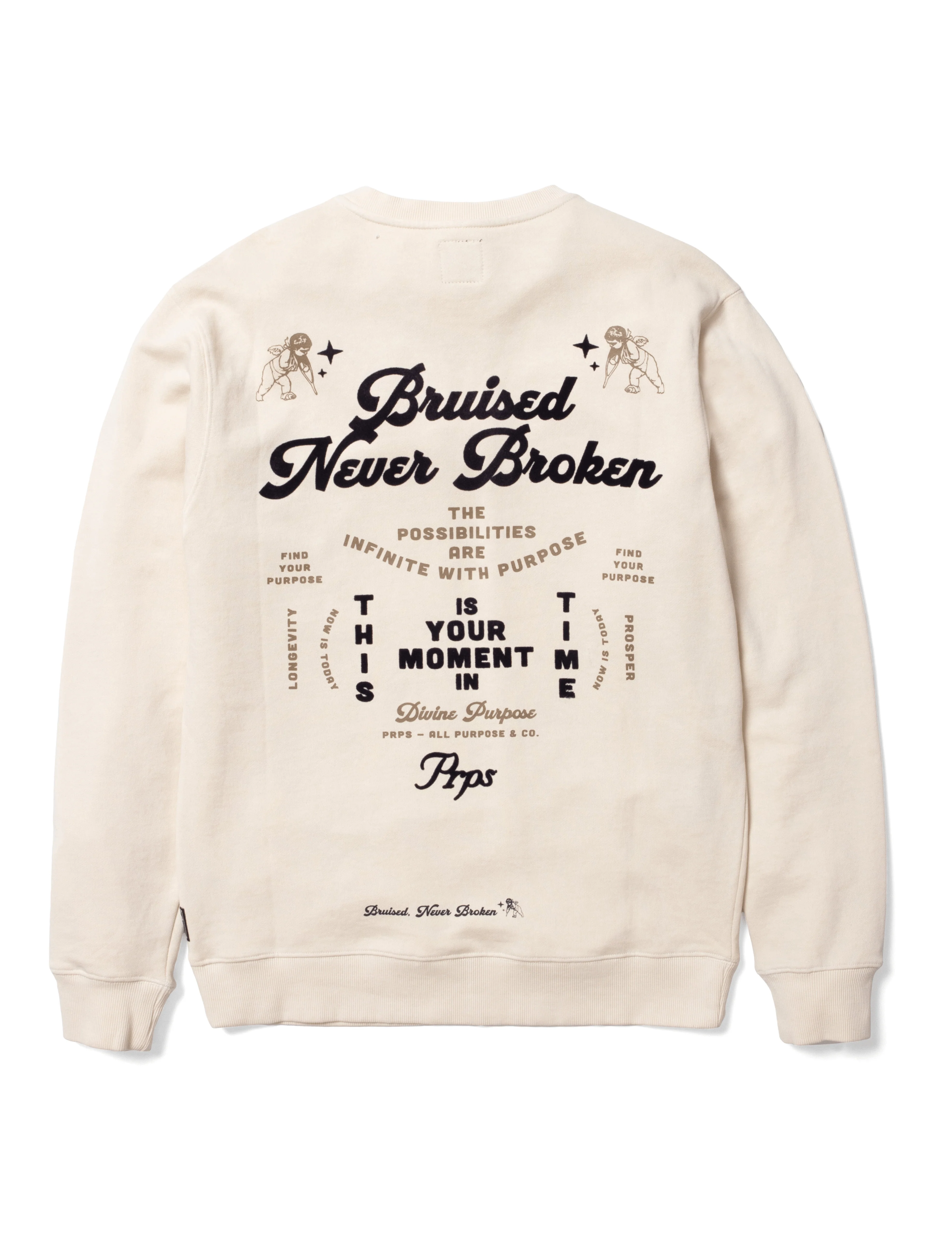 Men's Furring Crew Neck Sweatshirt - Image 4