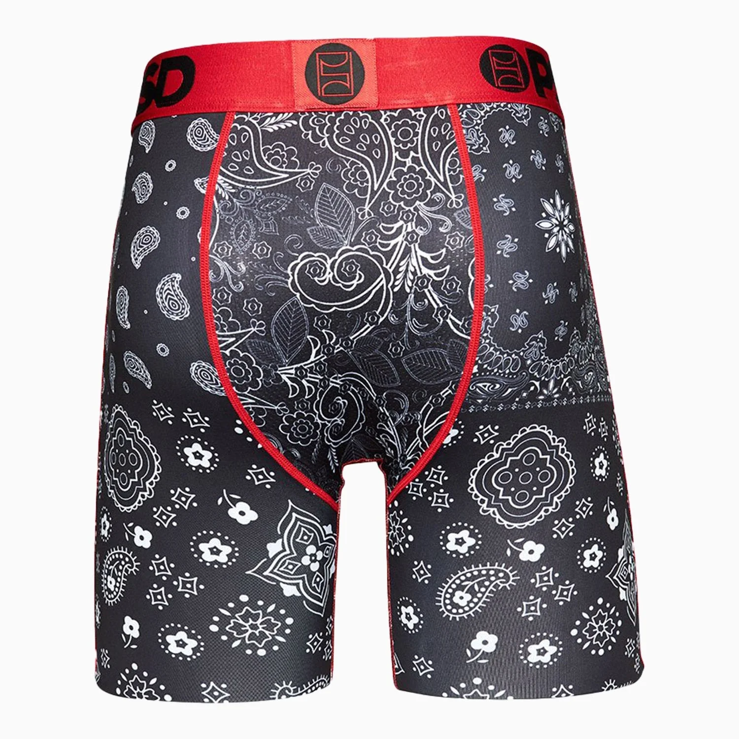 Men's Black Hype Bandana Boxer - Image 2
