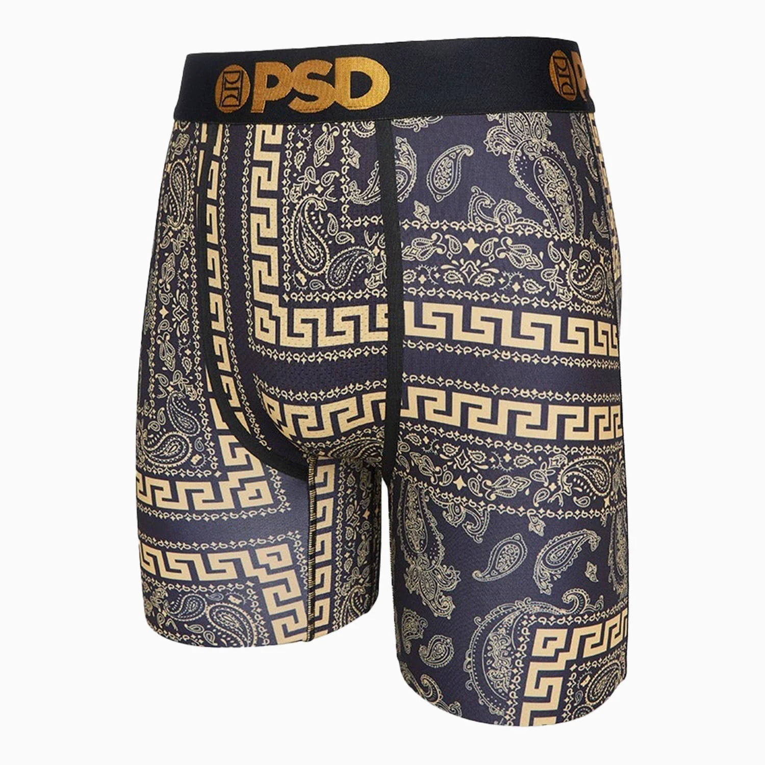 Men's Meander Lux Gold Boxers - Image 4