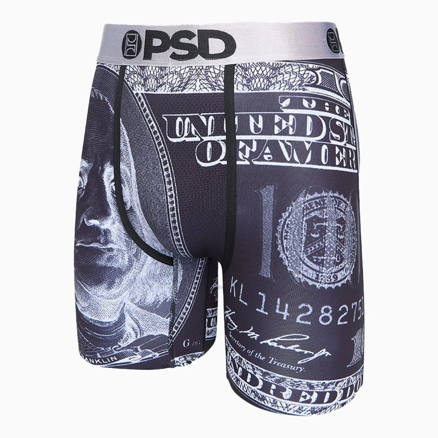 Men's Silver Inverted Benji Boxers - Image 2