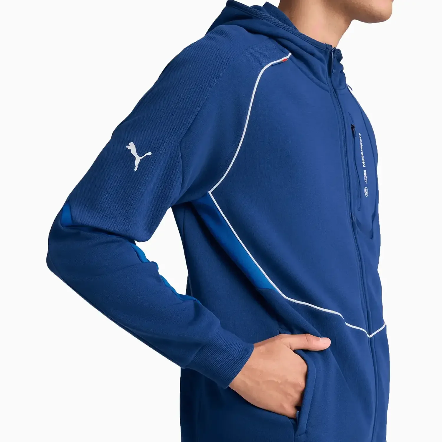 Men's BMW M Motorsport French Terry Tracksuit - Image 9