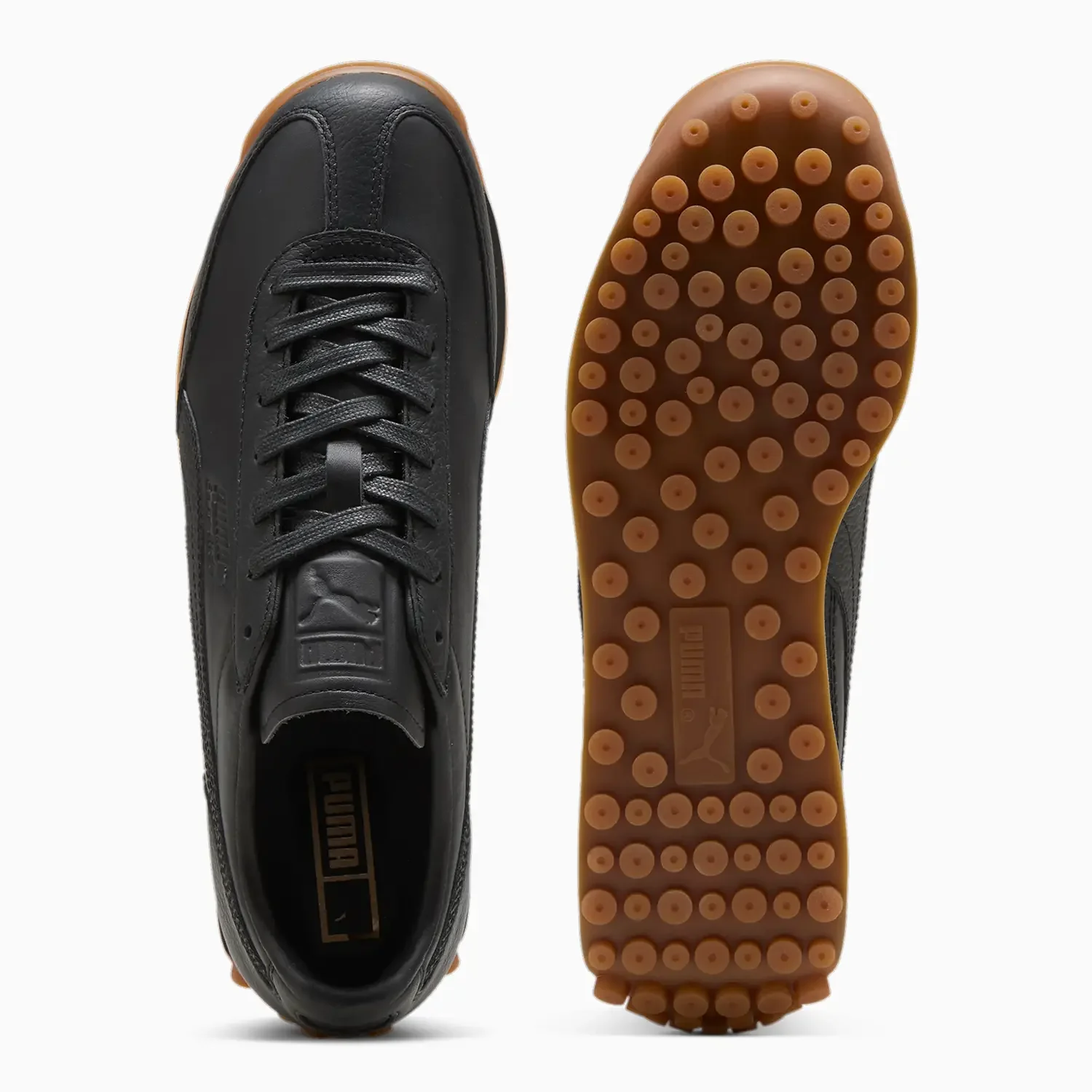 Men's Easy Rider Leather Sneakers - Image 3