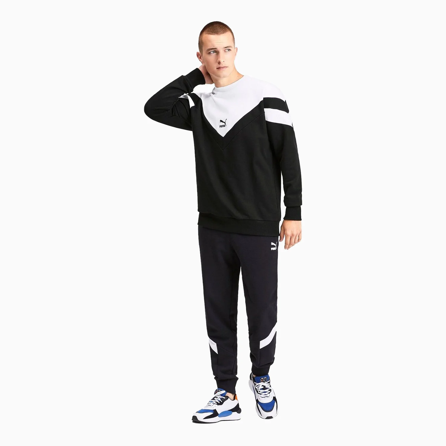 Men's Iconic MCS Crew Neck Sweatshirt - Image 3