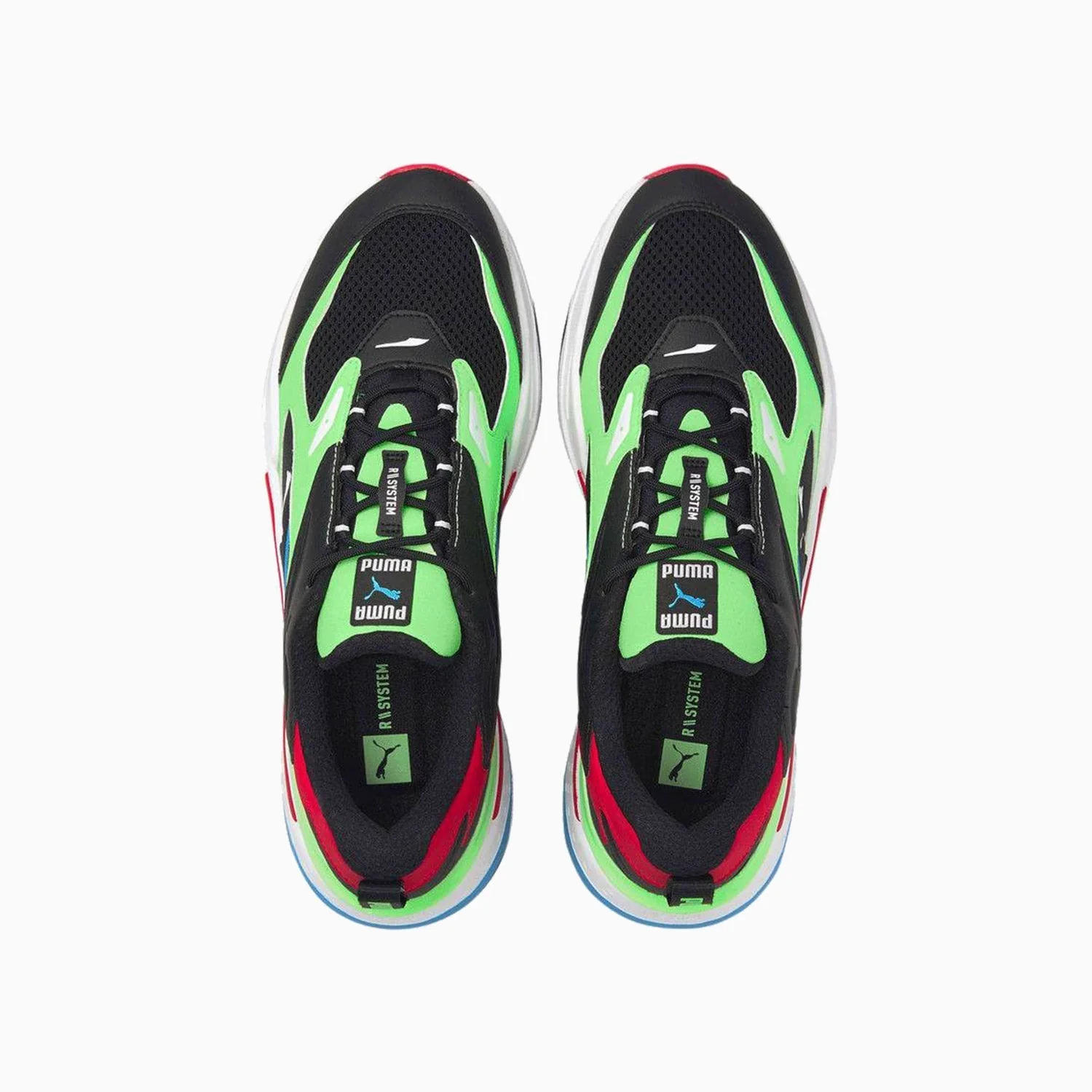 Men's RS-Fast "Black Elektro Green" Sneakers - Image 5