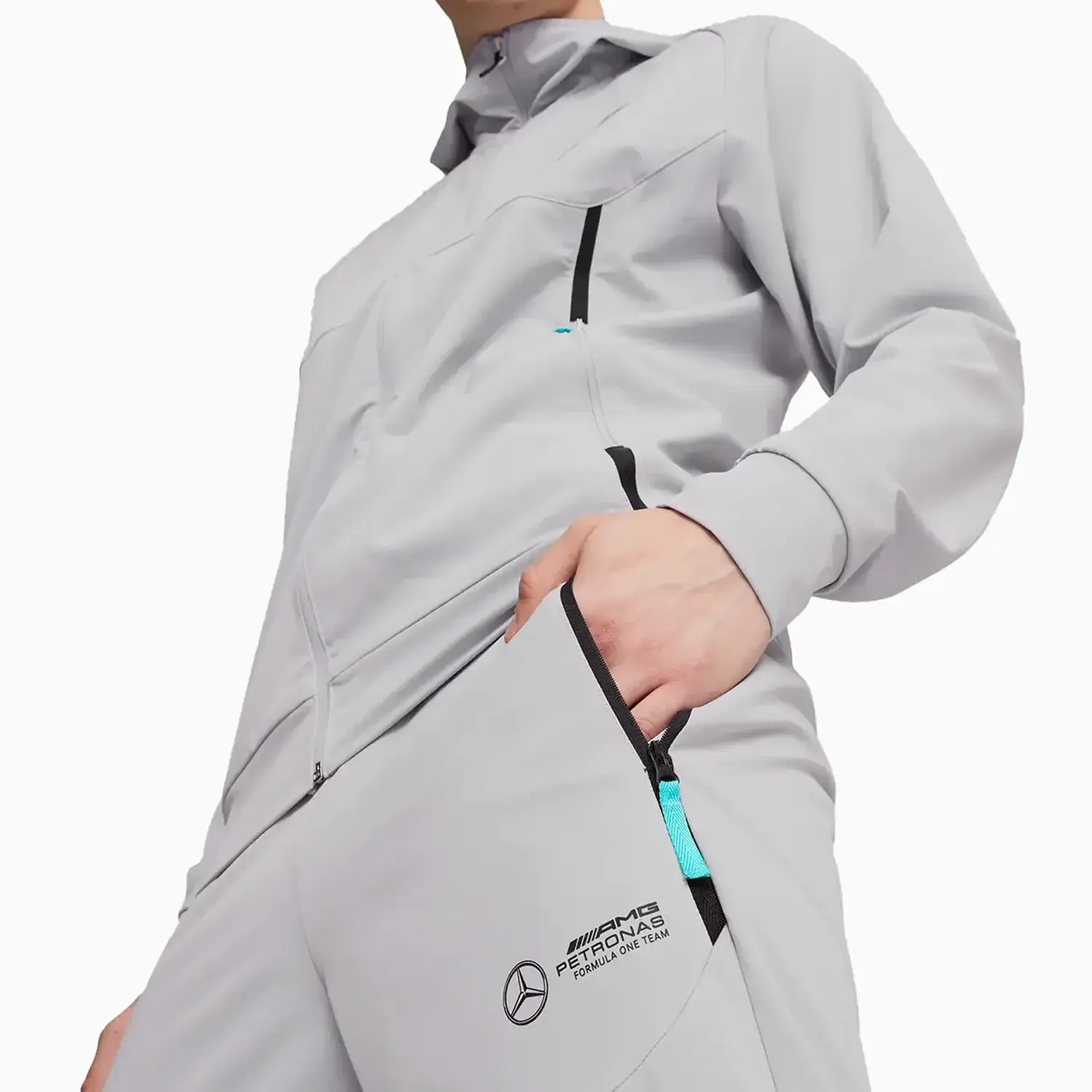 Mercedes-AMG Petronas F1 x Men's Tech Tracksuit - Image 5
