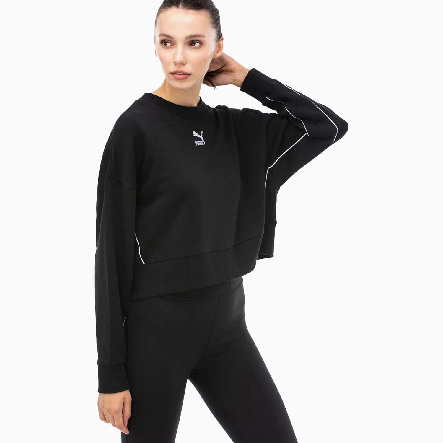 Women's Classics Cropped Crew Sweatshirt - Image 2