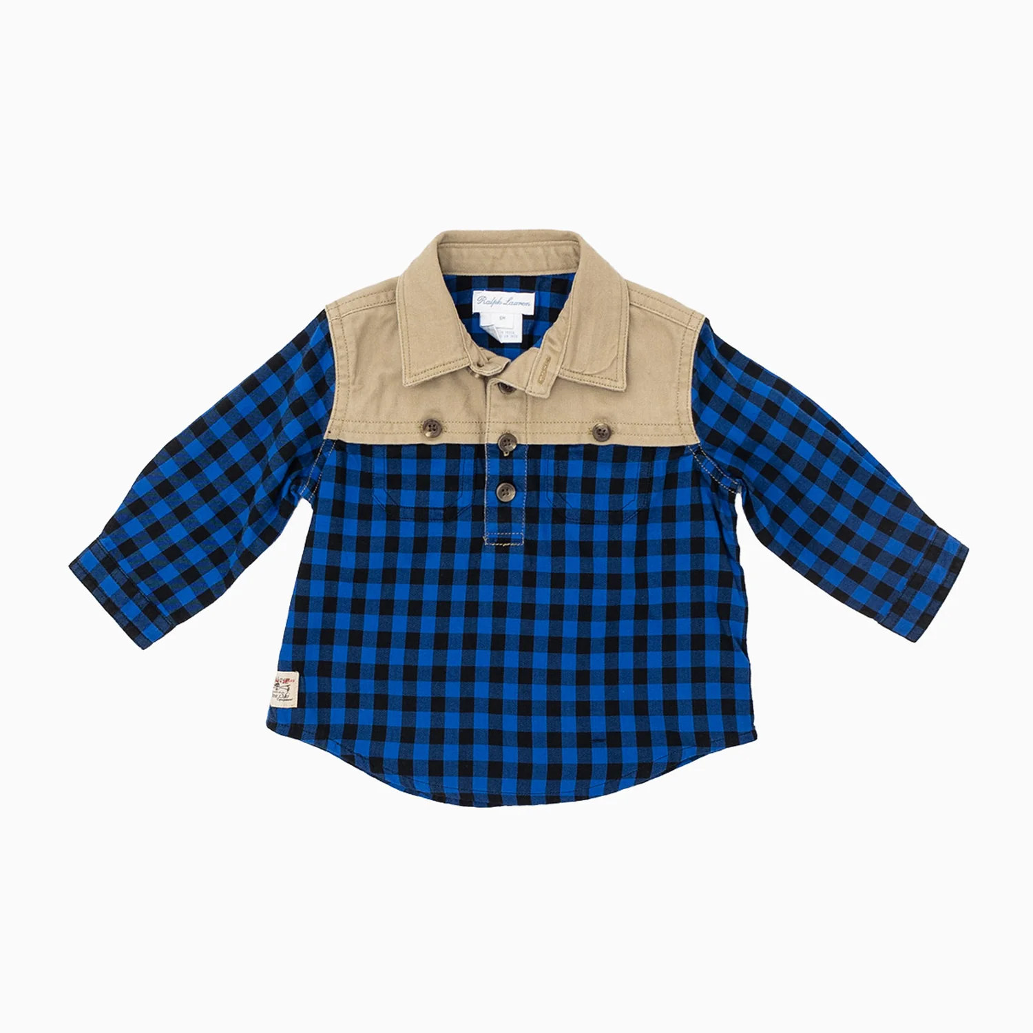 Kid's Brushed Twill Denim 2 Piece Set Outfit - Image 2