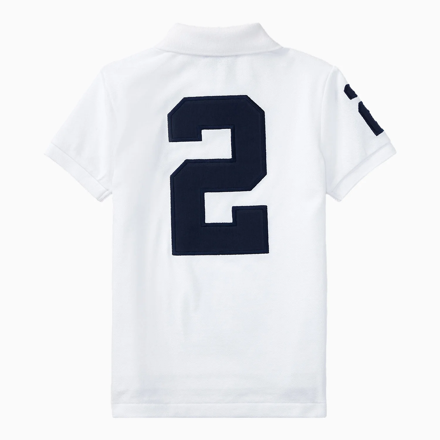 Kid's Cotton Mesh Polo Shirt - Image 2