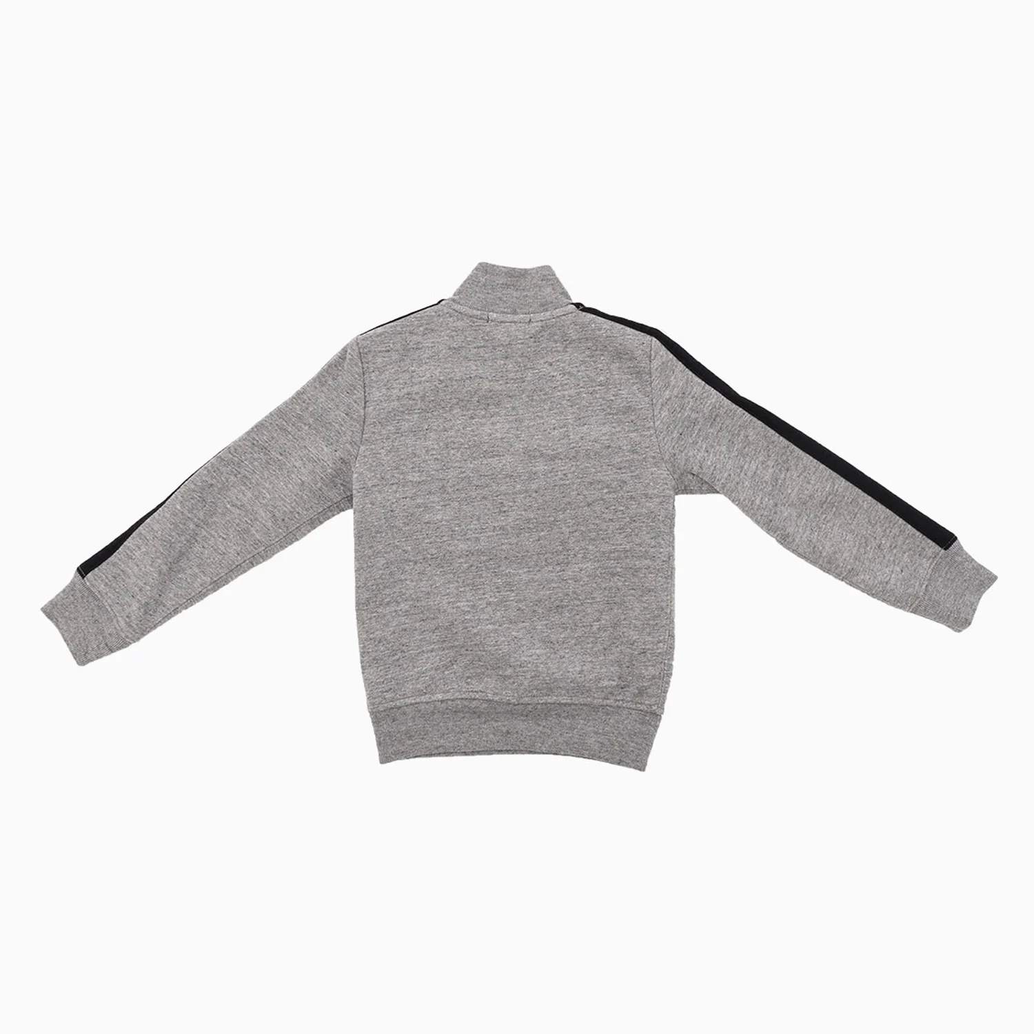 Kid's Mock Zip Neck Sweatshirt - Image 2